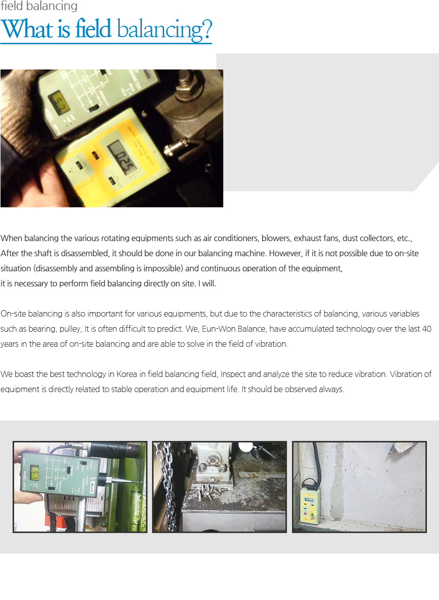 현장바란싱이란